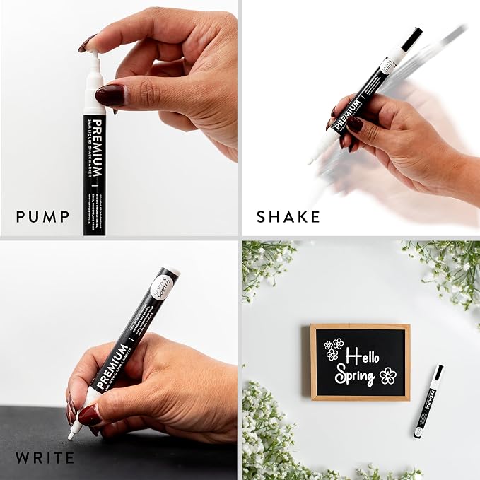 200 Chalkboard Labels for Containers, Removable Black Jar Labels Stickers with Chalk Marker, Reuseable Pantry Containers and Storage Bin Organization