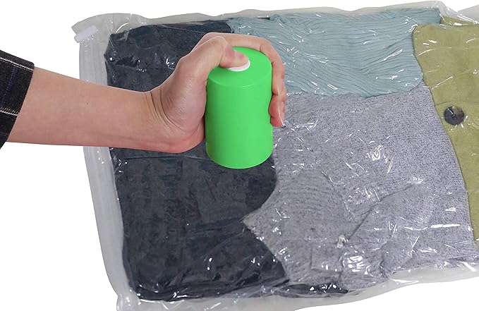 PAC 'N Stack - Handheld Vacuum Sealing Storage with Bags