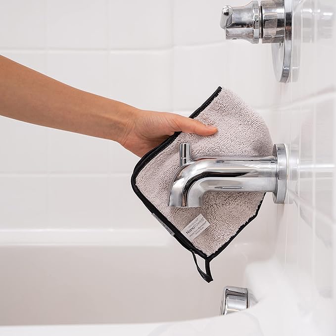 Nano Towels Stainless Steel Cleaner | The Amazing Chemical Free Stainless Steel Cleaning Reusable Wipe Cloth | Kid & Pet Safe | Light Green 7x16 (1 pc)