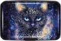 Coco Rossi Credit Card Holder RFID Aluminum Small Mini Wallet Women | Metal Wallet, Business Cards Holder, ID Case, Slim Sleeves, Womens Girls Gift, Carry Proof Wallets for Travel, Cool Cat