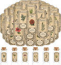 68Pcs Herb Stickers Lables for Jars Vintage Spice Apothecary Herb Spice Labels Stickers Spices Sticker Label for Bottles Tags Jars(herb72)