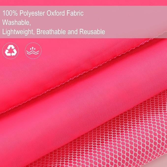 51" Garment Bags with Zipper Pocket for Dance Costume,Wedding Gown,Suit,Garment Bags for Travel and Storage(Pack of 2, Pink)