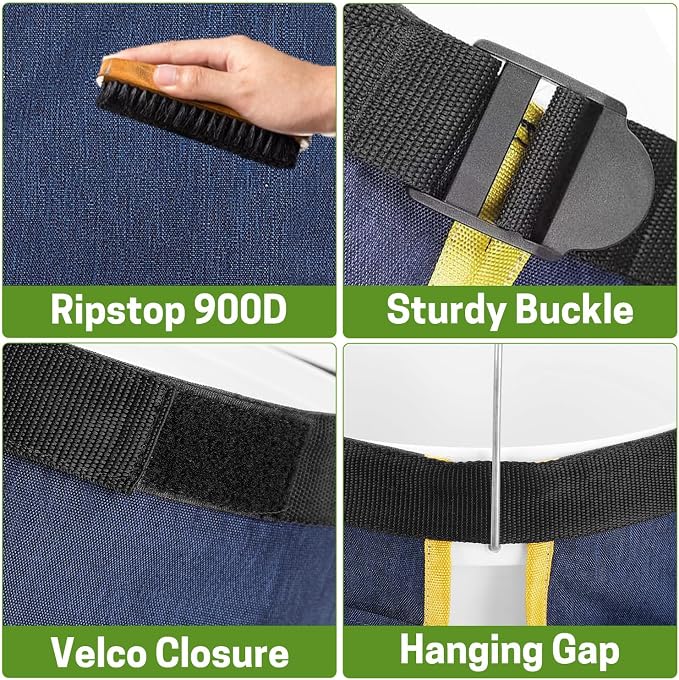 Bucket Tool Organizer, 5 Gallon Garden Tool Bucket Organizer, Bucket Tool Caddy Organization for Garden, Construction, Carpenter, Electrician, Builder