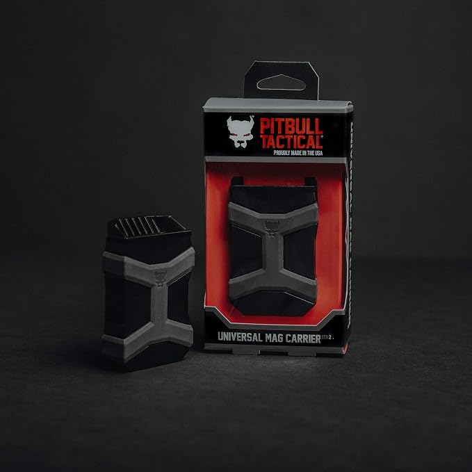 Gen 2 Universal Mag Carrier – Ambidextrous IWB/OWB Mag Pouch for Single & Double Stack Magazines. Fits Glock, 1911, S&W, Sig Sauer, Beretta & More.