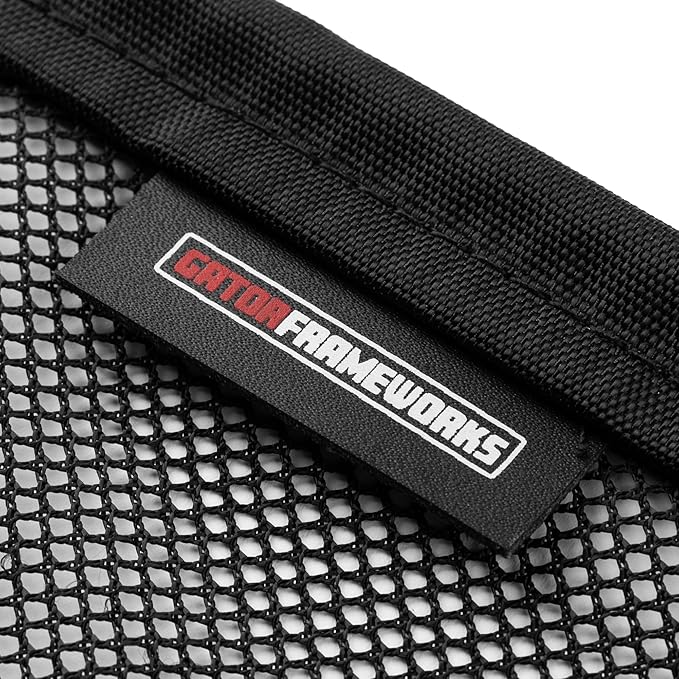 Gator Frameworks Mesh Cable Management System - Mounts Under Desk to Streamline Your Workspace, Built In Cable Ties, (GFW-CBLMGM-MSH)