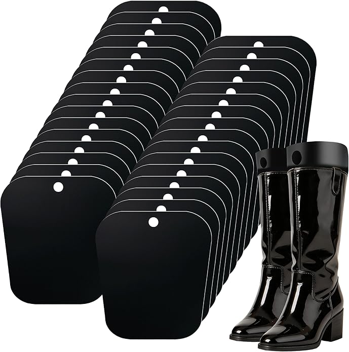 Luxdecor 32 Pieces (16 Pairs) 10/12/14/16in Boot Shaper Inserts Boots Form Stand Support Holder for Women and Men Organizer