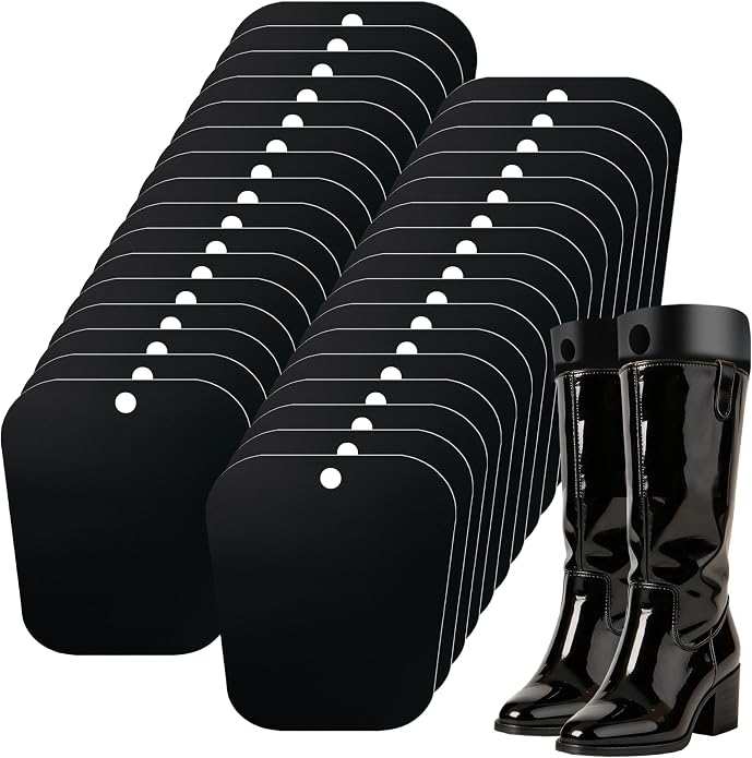 Luxdecor 32 Pieces (16 Pairs) 10/12/14/16in Boot Shaper Inserts Boots Form Stand Support Holder for Women and Men Organizer