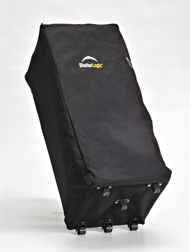 ShelterLogic Store-IT Canopy Rolling Storage Bag, Black
