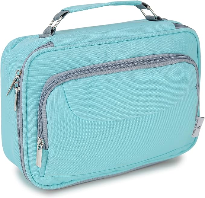 Large Pen Pencil Case,VONXURY High Capacity Art Colored Pencil Pouch Portable Stationery Organizer With 2 Detachable Layers 54 Slots Multiple Zipper Pockets for School Office College