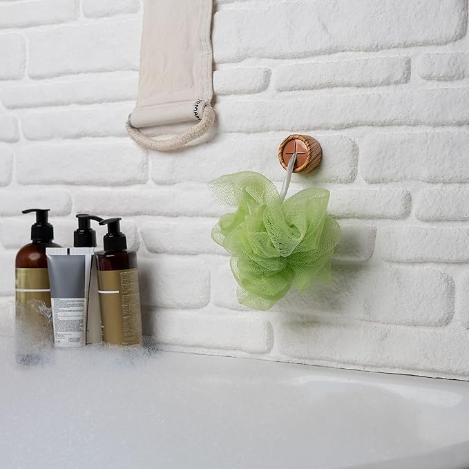 HEFA Towel Holder, Towel Hooks, Dish Towel Holder, Kitchen Organization, Bathroom Accesories, Kitchen Towel Hook, Kitchen Towel Holder, Hand Towel Holder, Kitchen Gadgets 4 Pack, Pine Brown