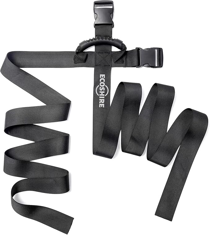 Box Carrying Strap with Handle, Handheld Belt for Safely Moving and Lifting Heavy Boxes, Adjustable Belt, Cross Style Carry Straps, Suitable for Groceries, Luggage(74.8 inch)