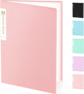 Sooez Binder with Plastic Sleeves 30-Pocket, Displays 60 Pages, 8.5x11 Presentation Folders with Clear Sheet Protectors, Art Portfolio Binder for Certificate & Office Project, Document Organizer