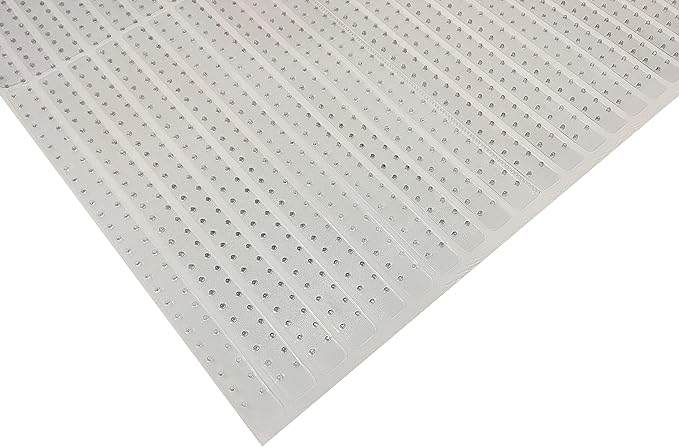 Sweet Home Stores Clear Vinyl Carpet Runner for Hallways, Waterproof Rug Protector with Gripper Backing for Walkways – Trim-to-Fit, 2'2" x 6'