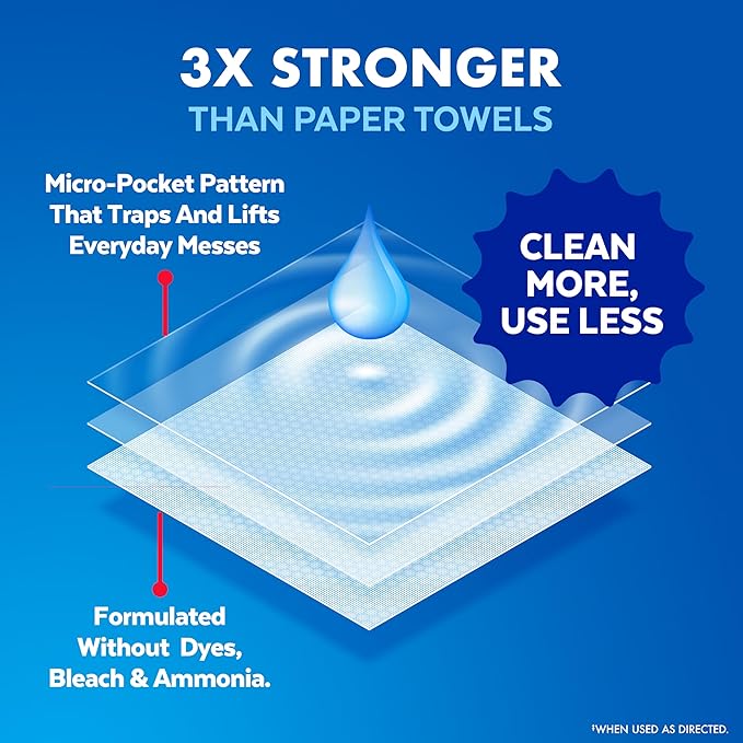 Lysol Disinfecting Wipes, Multi-Surface Cleaner, Lemon, 80 ct. | All Purpose Cleaner, Sanitizing, Deodorizing, Apartment Essentials, Back To School Cleaning Supplies, Kitchen & Bathroom Wipe
