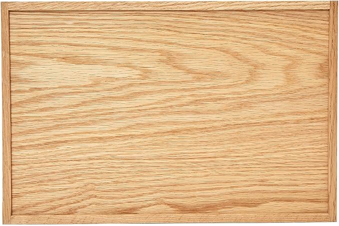 pandapark Wood Organizer Tray,Black Walnut,Desk & Drawer Storage Box (Oak Master-4)