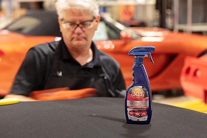 303 Products (30520) Convertible Top Cleaning and Care Kit with Cleaner and Fabric Guard Helps Maintain Water Repellency, Protects Fabric Convertible Tops and Tonneau Covers, 32 fl oz
