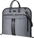 BALEINE Travel Garment Bag, Travel Suit Bag for Men, Water Resistant Carry on Garment Bag for Hanging Clothes, Garment Duffel Bag for Travel Business (Grey, 42")