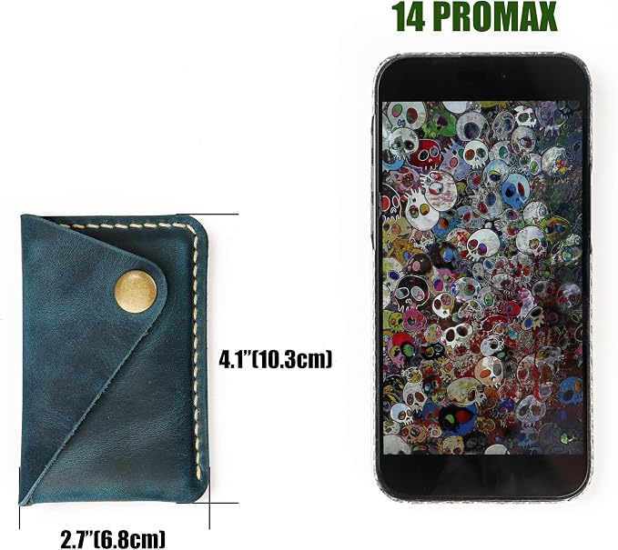 Leather credit card holder, credit card case,business card holder for men,mens slim wallet,Front Pocket Wallet