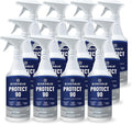 Bioesque Protect 90, Bacteriostatic, Fungistatic, Algaestatic Formula, Effective Against Mold, Mildew, Algae, & Odor Causing Bacteria, 32 Fluid Ounce (Pack of 12)