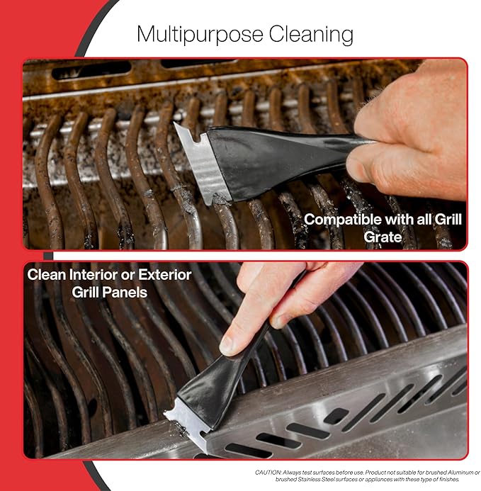 Handy Home 22705 The Skrapr Grillr, BBQ Cleaning Tool