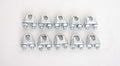 Wire Rope Clamp 1/8 inch 10 Pack Zinc Plated - Wire Rope Clip - Wire Cable Clamps