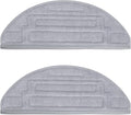 roborock 2 Pack Microfiber Mop Cloths for S8 Pro Ultra Robot Vacuum Cleaner, with Dual Sonic Vibrations Modules, Mop Pad Replacement Accessories