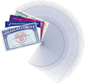 LIEMAND 60 Pack Social Security Card Protector Sleeves, Ultra Clear & Durable 31Mil Waterproof SSN/New Medicare/Credit Card Holder, Soft ID/Debit/Credit/Index Card Storage Sleeves