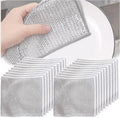 2024 New Multipurpose Wire Miracle Cleaning,Wire dishwashing, Non Scratch Wire Dishcloth,Dish Towels for Kitchen Sinks Dishes Stove Tops,ClothsMultifunctional Wire Dishwashing Rags for Wet and Dry