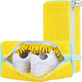 Shoe Washing Machine Bag: 2 Pack Reusable Shoes Cleaning Bags, Heavy Duty Shoe Laundry Bag for Washer & Dryer, 360° Deep Clean for Sneakers Tennis Shoes