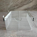 Pull Out Closet Drawer for Clothes | Sliding Wire Basket for Wardrobe Cabinets | Roll Out Storage Organizer | Side Mounting | for Home, Kitchen,Pantry
