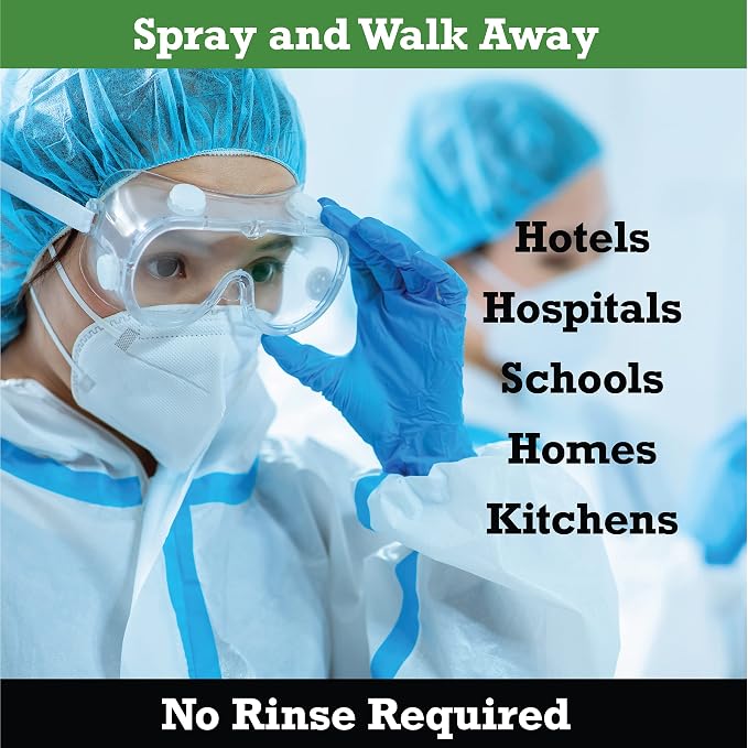SNiPER Hospital Disinfectant, Odor Eliminator & All-Purpose Cleaner, 1 Gallon, 2-Pack