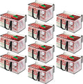 BlissTotes Moving Bags, 76L 10-Pack Storage Bags, Moving Box Heavy Duty Extra Large, Moving Totes with Zipper, Large Packing Bag with Reinforced Handles, Boxes for Packaging Moving