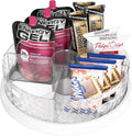 Simple Houseware 12-Inch Lazy Susan Turntable w/Removable Bins & Dividers
