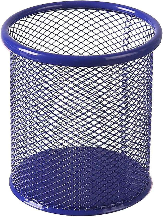 Pen Holder Pencil Organizer Mesh Cup Marker Tape Clip Scissors Container for Office Desk School Student and Teacher