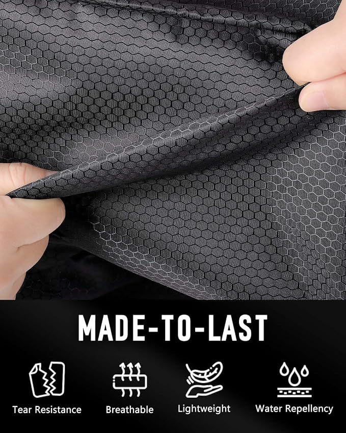 GLORIEROO Smell Proof Shoe Bags for Travel-Soccer Cleat Bag Smell Proof with Active Carbon Fabric | Odor-Absorbing Water-Resistant Track Shoe bags for Sports (Black with Green, UP TO US11)