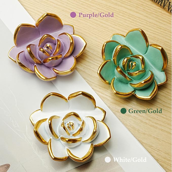 Succulent Business Card Holders for Desk, Cute Resin Business Card Display Stand Modern Vertical Name Card Holders for Office/Exhibition/Home/Restaurant, Unique Gifts for Men Women(3 Packs)