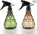 wugongshan 2 Pcs Spray Bottles, 500 ml/17 oz Empty Water Spray Bottles, Plastic Reusable Adjustable Mist Sprayer Squirt Bottles Containers Refillable for Cleaning Solutions, Gardening, Plants