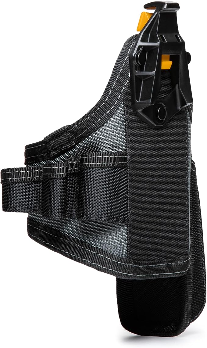 ToughBuilt ClipTech Series - Utility Pouch, Heavy-Duty Tool Pouch with Multiple Pockets, Secure Attachment & Storage for Jobsite Use