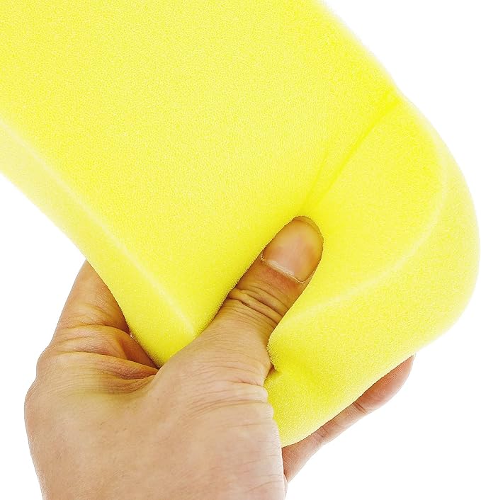 Abaodam 10pcs High Density Cleaning Sponges Multipurpose Microfibre Tools for Car Washing Home and Furniture Cleaning Easy to Use and Store Dirt Removal