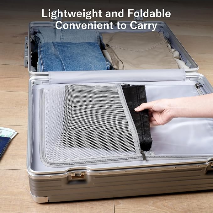 F-color Over the Door Organizer for Cruise - 16-Pocket Hanging Organizer | Tool-Free Mount with 4 Metal Hooks, See-Through Mesh Pockets, Lightweight & Foldable, Space-Saving for Travel and Daily Use