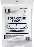 SOFA Moving Covers (2 Pack) - 45" x 152" - Moving & Storage Bags - UBOXES,Water resistant