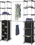 Whitmor Modern Industrial Freestanding Closet Organizer