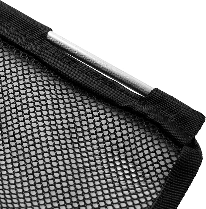 Gator Frameworks Mesh Cable Management System - Mounts Under Desk to Streamline Your Workspace, Built In Cable Ties, (GFW-CBLMGM-MSH)