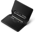 VULKIT Slim Minimalist Card Holder RFID Blocking Leather Credit Card Holder Front Pocket Wallet Magnetic Closure, Handcrafted Cowhide Version
