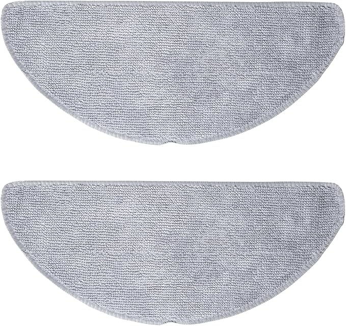 roborock 2 Pack Microfiber Mop Cloths for Q7 M5, Q7 M5+, Q7 L5, Q7L5+ Robot Vacuum Cleaner, Mop Pad Replacement Accessories