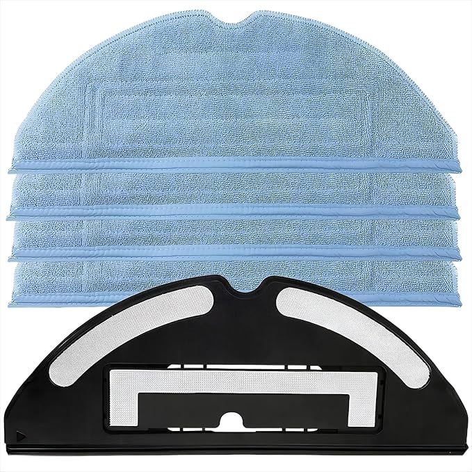 Replacement Mop Cloth Vibration Bracket Mop Rack Stand Holder Compatible for Roborock S8, S8+, S7, S7+, S7 MaxV, S7 MaxV Plus, S7 MaxV Ultra, S7 Pro Ultra, T7S，S70，S75 Vacuum Cleaner Accessories