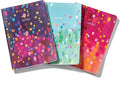 High Note Colorful Composition Notebook Journal, 3 Pack, 5.75" x 8.25", 64 Wide Ruled Pages, Small Notebooks for School, Journaling, Writing, Planner, by Sarah Coey