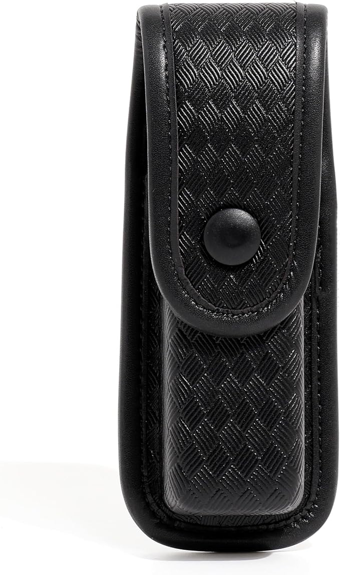 TACNEX Single/Double Magazine Pouch Duty Belt Nylon Mag Holder Pistol Mag MOLLE Holster Carry Case Compatible w/Double & Single Stack Magazines .380, 9mm & 40 Cal for Glock H&K Ruger S&W M&P Walther
