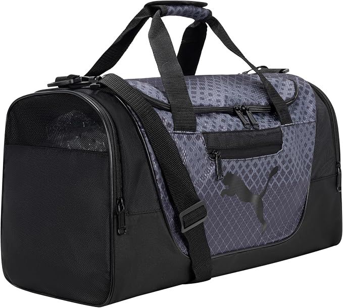PUMA Contender Duffel Bag with Removable Strap & Shoe Pocket