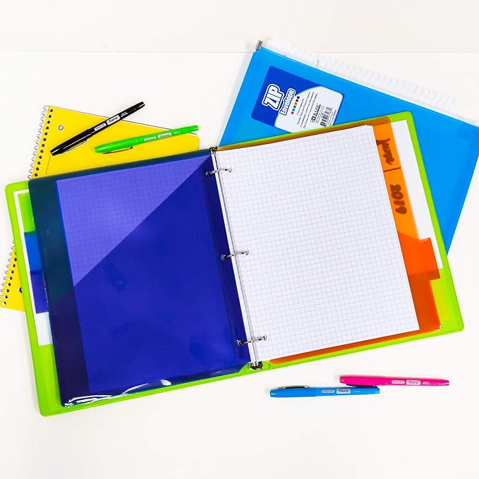 BAZIC Products Filler Paper Loose Leaf Papers 100 Sheet, 4-1" Quad Ruled, 3 Hole Punched for Ring Binders, Graph Drafting for Office School Student, 6-Pack